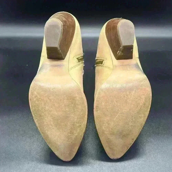 FRYE Reina bootie womens 8 cognac western leather - Picture 7 of 10